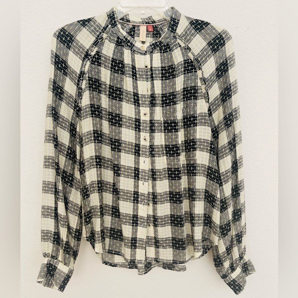 Pilcro Breezie Buttondown Blouse from Anthropologie